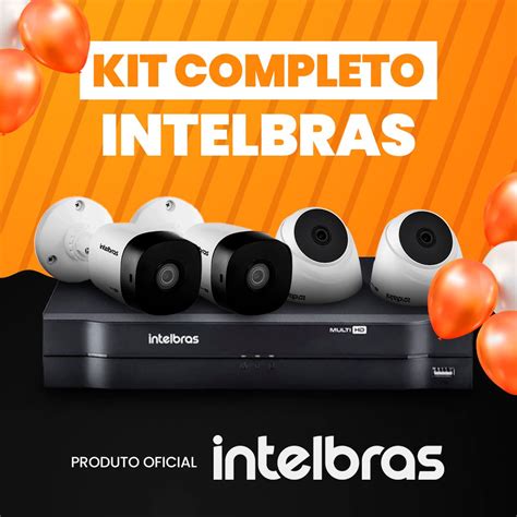 Kit C Meras Intelbras Anivers Rio Cftv Clube Cftv Clube