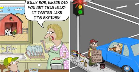 Here Are 26 Funny Cartoons Featuring Various Characters Facing Witty Situations I Created