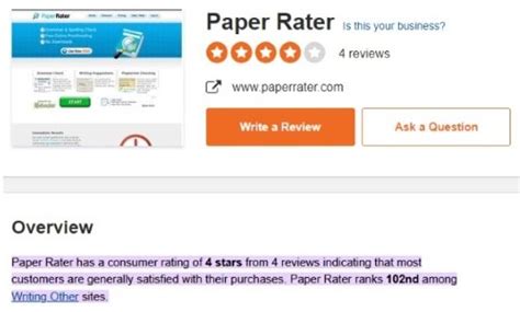 Paperrater Review Services Discounts Prices And Benefits