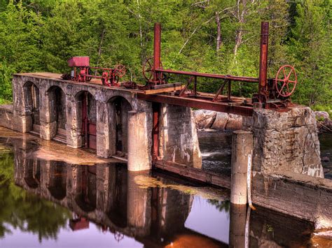 A Small Dam On Gilman Stream Provided Photograph by John Orcutt | Pixels