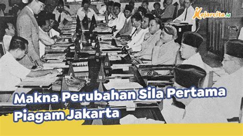 Makna Perubahan Sila Pertama Piagam Jakarta Pendidikan