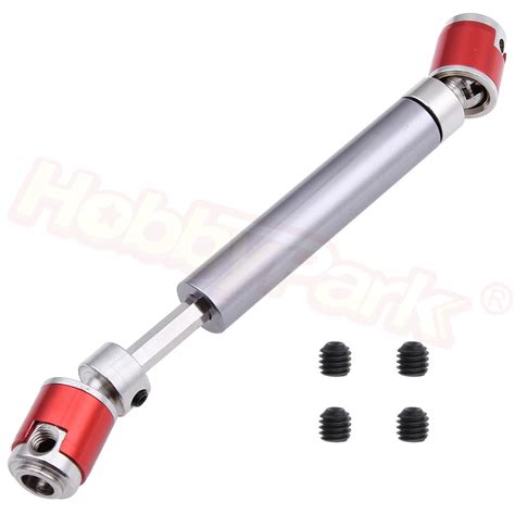 110 155mm Metal Steel Drive Shaft Cvd For 1 10 Rc Crawler Traxxas Trx4