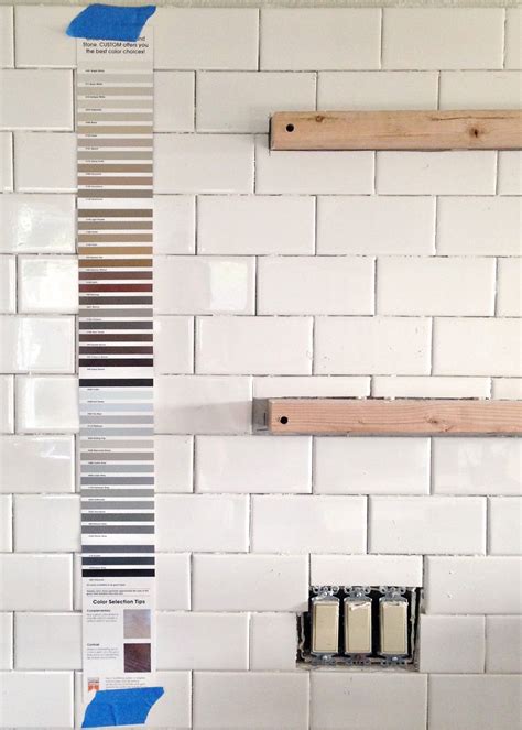 What Color Grout With White Tile
