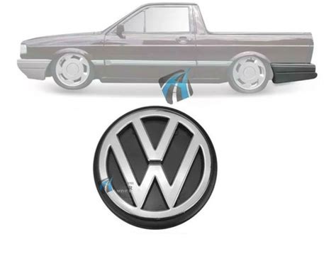 Escudo Insignia Logo De Porton Vw Saveiro 1992 AUTOPARTES ADER