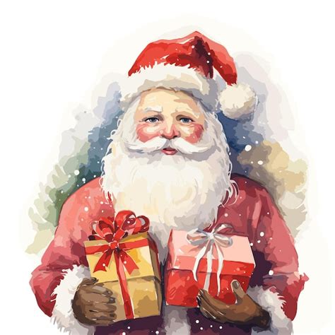 Papá noel Vector Premium