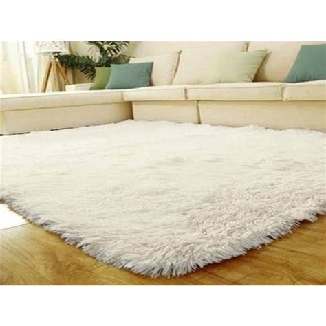 Tapete Sala Peludo Barato Luxo Macio X Branco Shopee Brasil