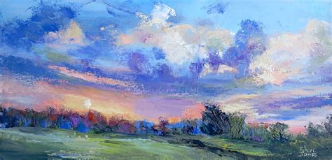 Sheri Jones Daily Painting Journal New Contemporary Landscape Painting