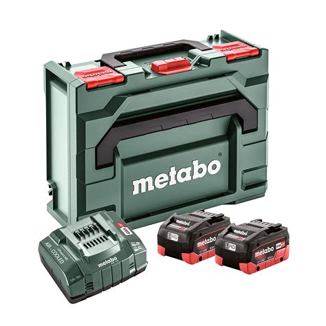 Metabo Accu Multitool MT 18 LTX BL QSL 18 Volt 2x 4 Ah LiHD Lader ASC