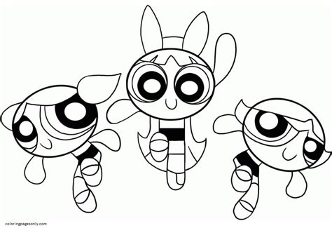 70 Powerpuff Girls Coloring Pages