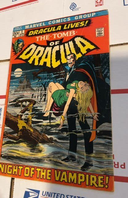 Tomb Of Dracula St Appearance Neal Adams Marvel Slight Cover