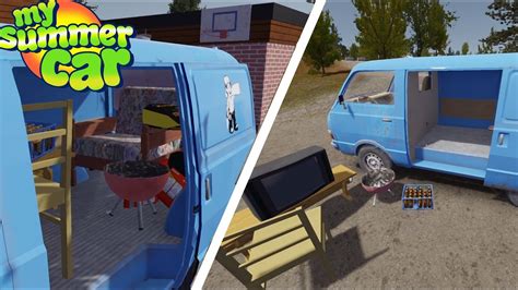 LIVING IN THE CAMPER HAYOSIKO My Summer Car YouTube