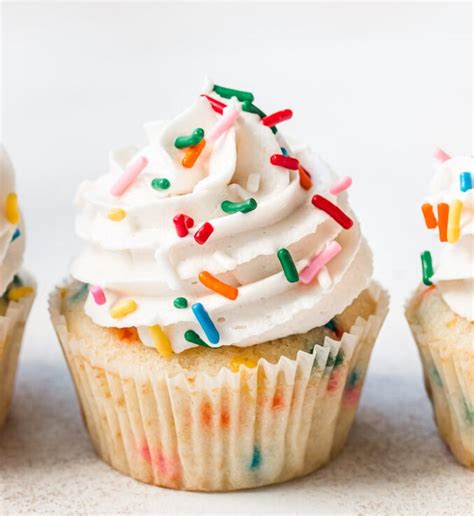 Vanilla Rainbow Sprinkle Cupcake The Bake Shop