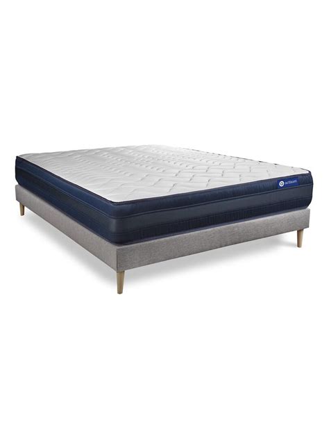 Ensemble Matelas Ressorts Ensach S Et M Moire De Forme Et Sommier