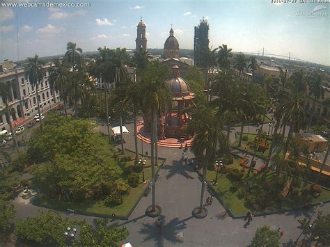 Vista Actual De La Plaza De Armas De Tampico Tamaulipas Temperatura