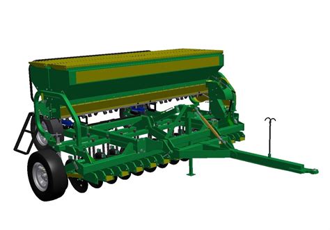 Aitchison Seedmatic - Disc Drill, 3pl/trailing, Seed & Fert (a - Delmade