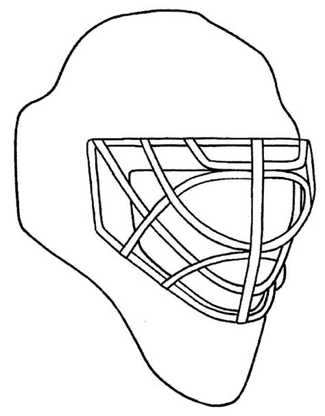 Nhl Hockey Coloring Pages At Free Printable
