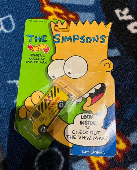 Hot Wheels The Simpsons Homer s Nuclear Waste Van 1991 Gebraucht in Villars sur Glâne für CHF