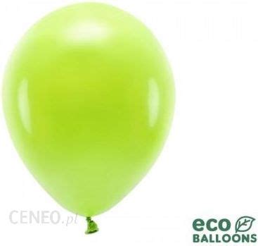 Partydeco Balony Eco Cm Pastelowe Zielone Jab Uszko Op Szt