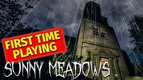 First Time Playing On The New Asylum Sunny Meadows Phasmophobia