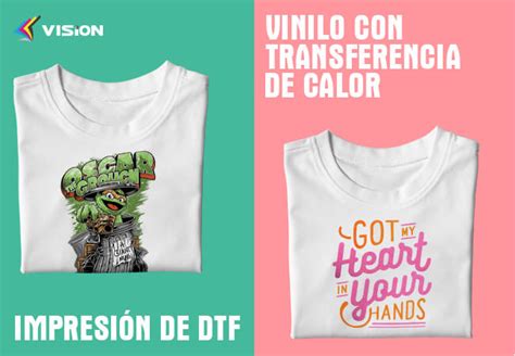 Impresión DTF vs Vinilo Transfer Textil Cuál es mejor para su negocio