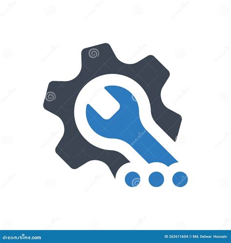 Software Repair Icon Stock Vector Illustration Of Vector 262611604