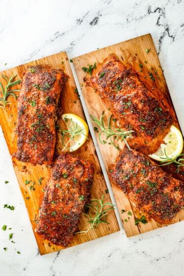 Cedar Plank Salmon Carlsbad Cravings