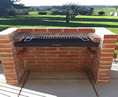 Easy Homemade Brick Barbecue Plans