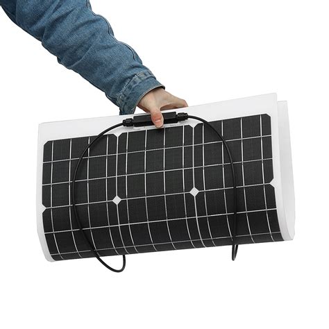 New 50w 18v Monocrystalline Flexible Etfe Solar Panel Chile Shop