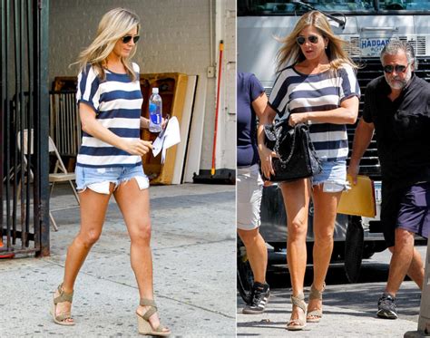 Jennifer Aniston Denim Shorts Shop Clothing And Shoes Online