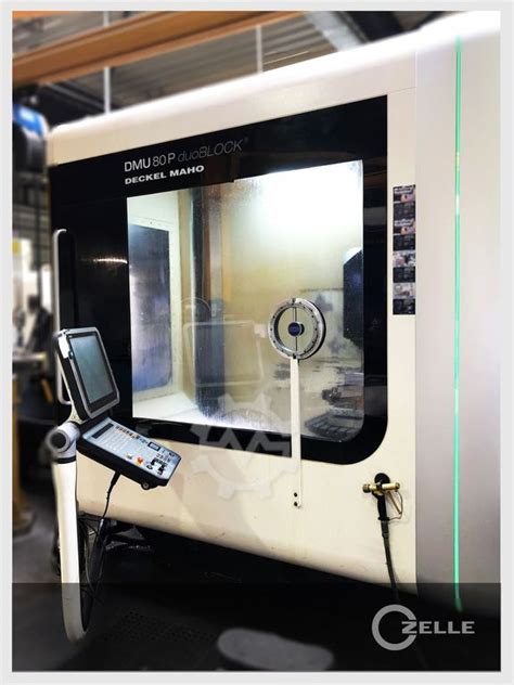 DMG MORI DMU 80 P DuoBLOCK CNC Machining Center 5 Axis WorldMach