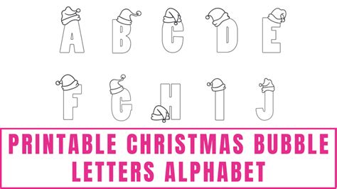 Free Merry Christmas Lettering Designs And Printable Letters