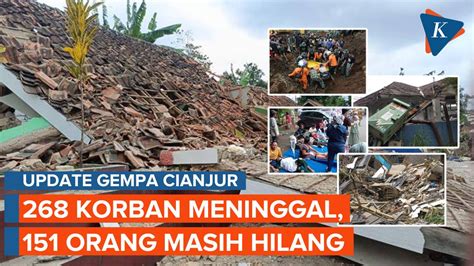 BNPB Sebut Korban Hilang Gempa Cianjur Berjumlah 151 Orang Kompascom