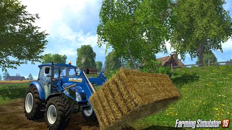 Farming Simulator Wallpaper Tractor Vehicle Agricultural Machinery Farm