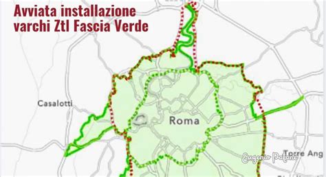 Roma Iniziata L Installazione Dei Nuovi Varchi Della Ztl Fascia Verde