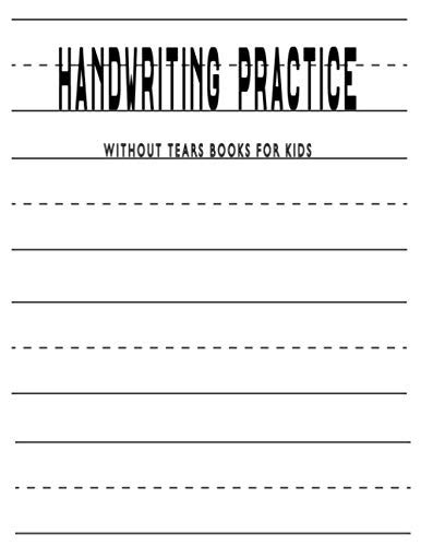 Handwriting Practice Without Tears Books For Kids Cursive Handwriting