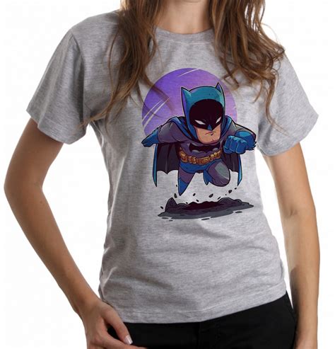 Blusa Feminina Baby Look Mini Batman Super Heroi Morcego Elo