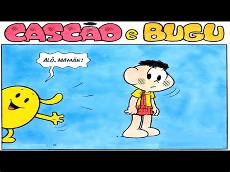 BUGU INVADIU A HISTÓRIA DO CASCÃO Gibis Narrados Turma da Mônica