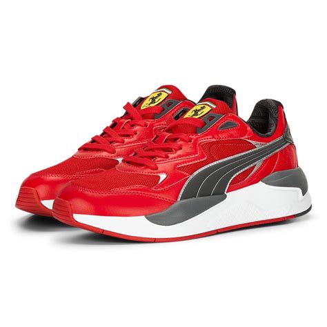 Puma Ferrari X Ray Speed Erkek Ok Renkli Sneaker Ayakkab