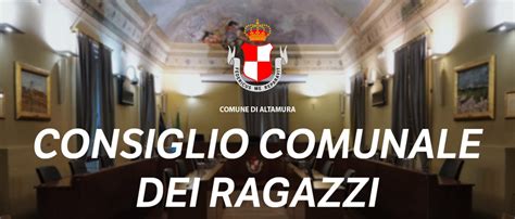 Convocazione Consiglio Comunale Dei Ragazzi Per Il Giorno Febbraio