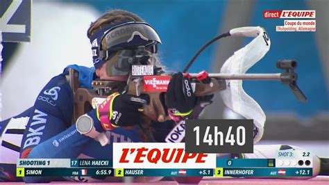 Sprint Femmes De Ruhpolding Biathlon Replay Vid O Dailymotion