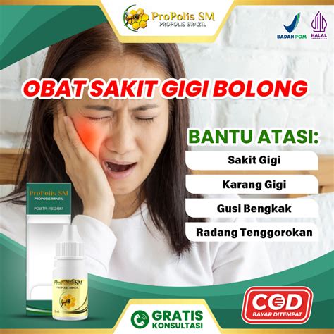 Jual Obat Sakit Gigi Gusi Bengkak Sakit Gigi Bolong Berlubang Saraf