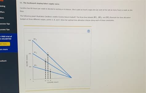 Solved Ted The Backward Sloping Labor Supply Curve Chegg