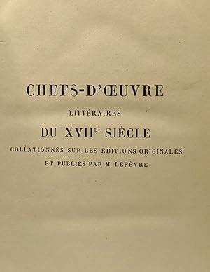 Chefs D Oeuvres Dramatiques De P Corneille Avec Les Variantes Du Texte