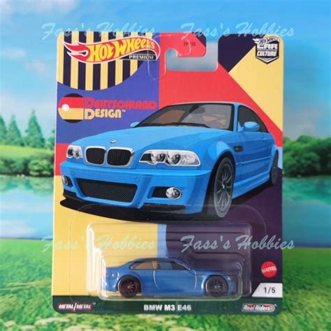 P A HOT WHEELS PREMIUM 2021 CAR CULTURE DEUTSCHLAND DESIGN BMW M3 E46