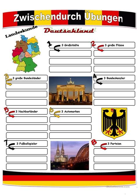 Zwischendurch Bungen Deutschland Quiz Deutsch Deutsch Lernen