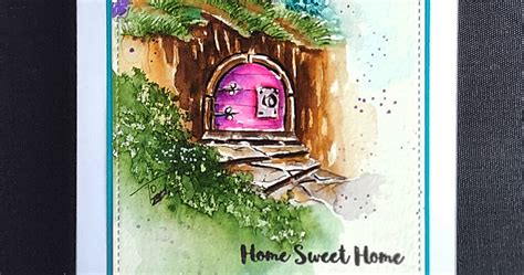 Hobbit House | Watercolor Weekend | Art Impressions