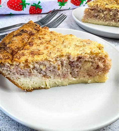 Ham And Cheese Impossible Quiche Cook What You Love