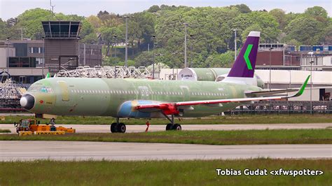 Segundo Airbus A321 251NX ACF De SKY Airline De Sale De La Planta De