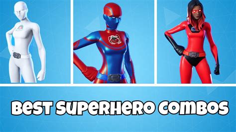 NEW TOP 10 BEST SUPERHERO COMBOS IN FORTNITE Joltara YouTube