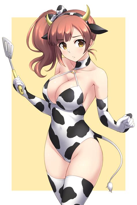 Cow Kyouko Cow Girls Cow Bikini Touch The Cow Know Your Meme